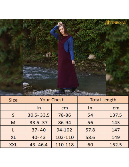 Survêtement médiéval en laine,...