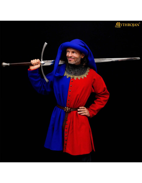 Manteau médiéval en laine des...