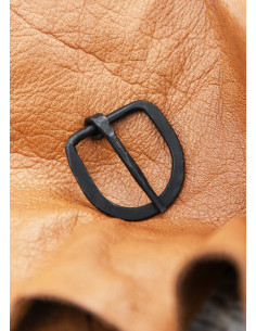 Boucle en acier forgé à la main, courroies de 29 mm de large