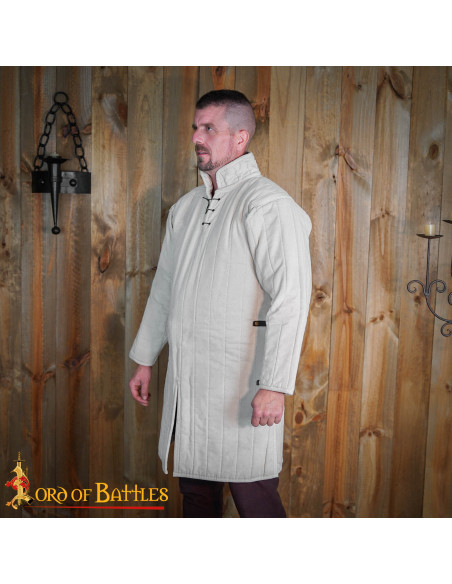 Gambeson médiéval rembourré de type 3...