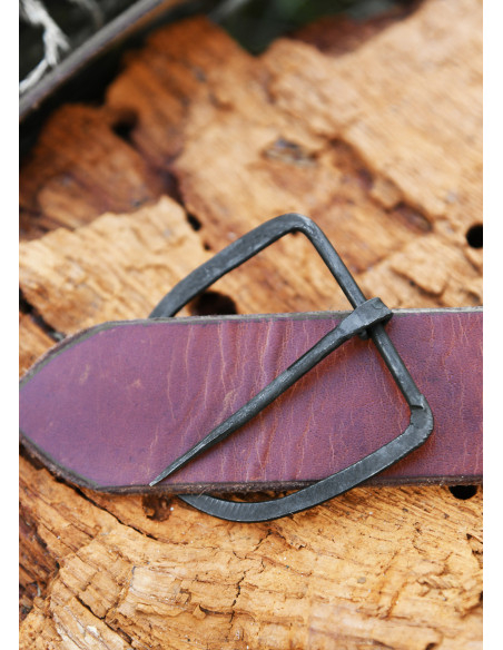 Boucle en acier forgé à la main,...