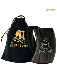 Pichet viking en corne naturel (600 ml.)