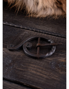 Boucle de ceinture forgée à la main, d'environ 7 cm de...