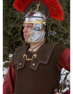 Lorica Hamata romaine, anneaux de diamètre 8 mm. 2