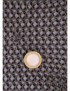 Paquet de 1 kg d'anneaux ouverts en maille, diamètre 8 mm. 2
