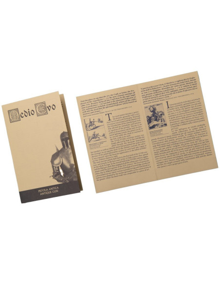 Pistolet à silex laitonné