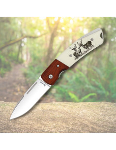 Couteau de chasse Albainox modèle Cerfs (19 cm.)