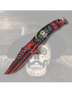 Couteau Albainox design 3D modèle Red Army (20,1 cm.)