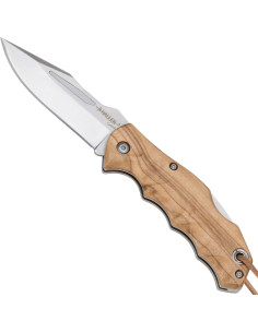 Couteau de chasse Select Erpir, bois d'olivier (7 cm.)
