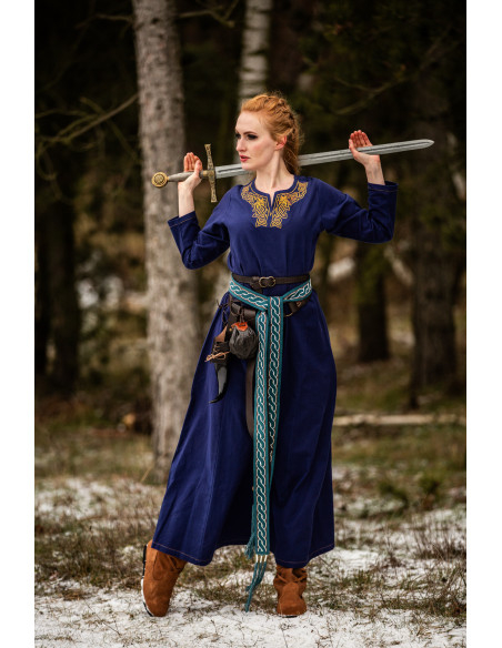 Robe viking longue modèle Aslaug,...