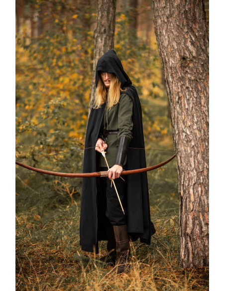 Cape médiévale à capuche modèle...