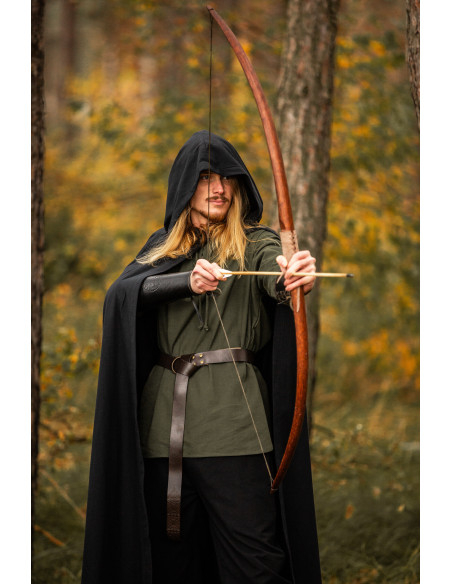 Cape médiévale à capuche modèle...