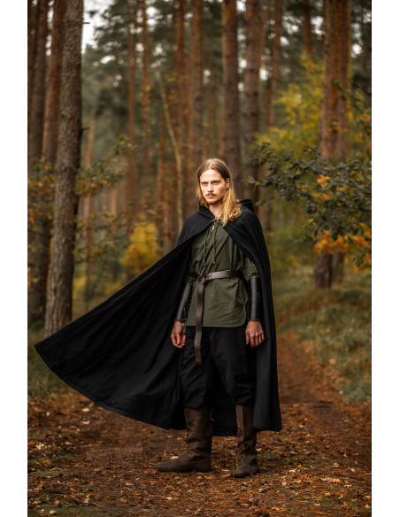 Cape médiévale à capuche modèle...