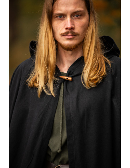 Cape médiévale à capuche modèle...