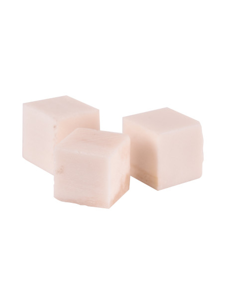 Dés de os, sans points, ensemble de 3...