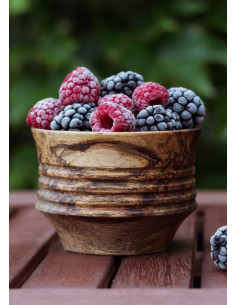 Petite coupe en bois, Haut Moyen Âge