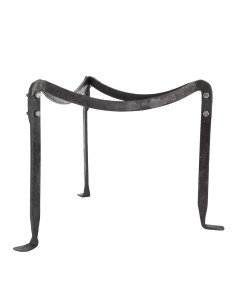 Support médiéval forgé à la main pour brasero 2