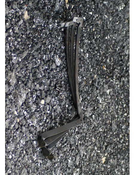 Support médiéval forgé à la main pour...