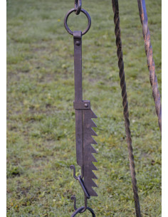 Support réglable pour casseroles, crochet de filet de pêche