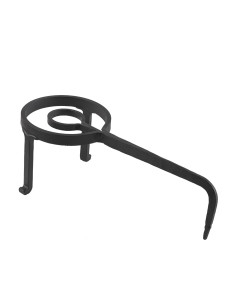 Support de cuisine médiéval, trépied forgé à la main 2