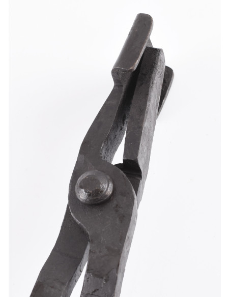 Pince à forge, forgée à la main, 45 cm.