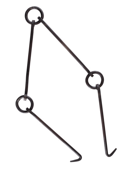 Chaîne de feu forgée à la main,...
