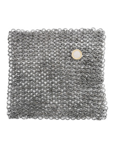 Pieza cotte de mailles 20 x 20 cm. anneaux 8 mm. 2
