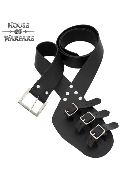 Harnais médiéval en cuir pour épées,...