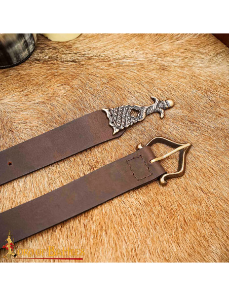 Ceinture médiévale Renaissance boucle...