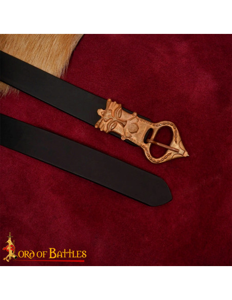 Ceinture médiévale saxonne boucle de...