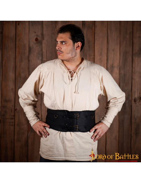 Ceinture large de guerrier faite à la...