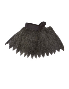 Manteau d'évêque à anneaux plats de diamètre 8 mm.