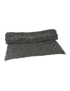 Jupe en maillage à anneaux avec rivets en coin, diamètre...