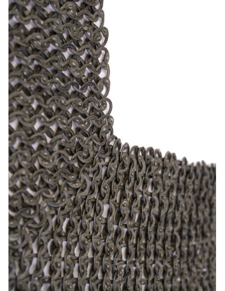 Protector de cou de haubert, anneaux...