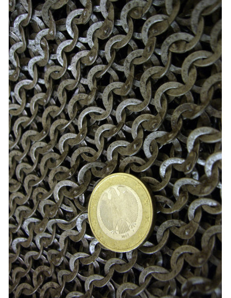 Gola manteau d'évêque à anneaux plats...