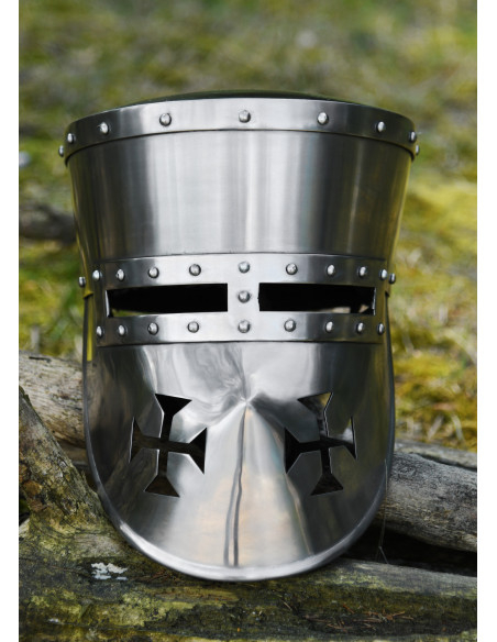 Casque croisé fonctionnel, XIIe-XIIIe...