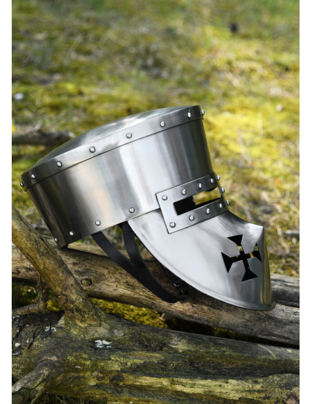 Casque croisé fonctionnel, XIIe-XIIIe...