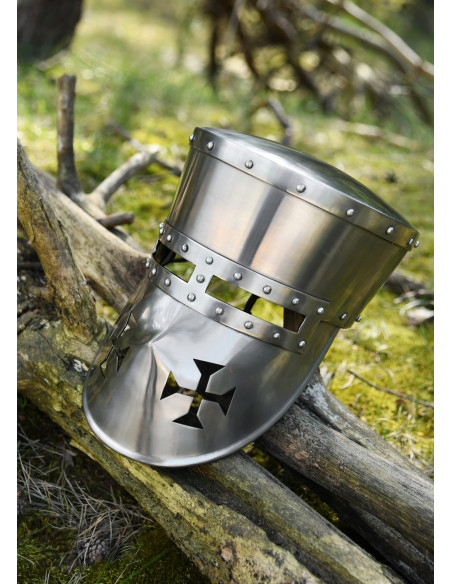 Casque croisé fonctionnel, XIIe-XIIIe...