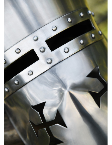 Casque croisé fonctionnel, XIIe-XIIIe...