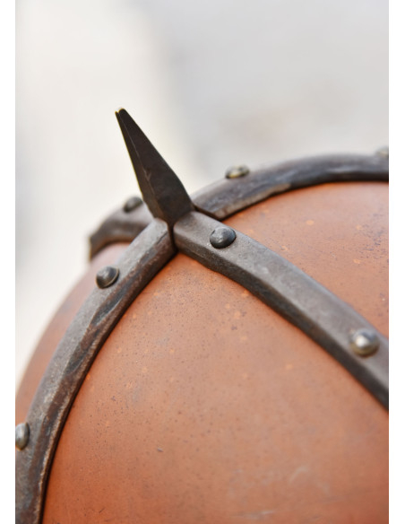 Casque viking Gjermundbu avec cotte...