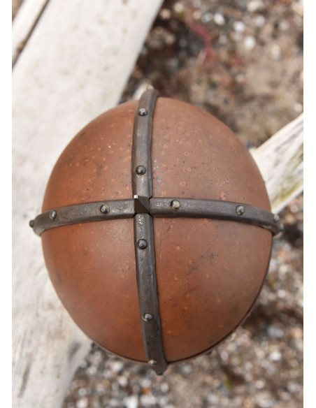 Casque viking Gjermundbu avec cotte...