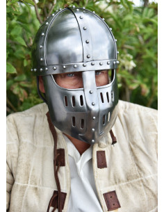 Casque Spangenhelmet avec visière 2