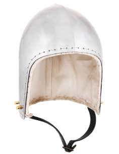 Bacinete fonctionnelle XIVe siècle, 2mm.