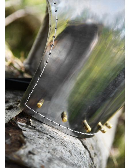 Bacinete fonctionnelle XIVe siècle, 2mm.