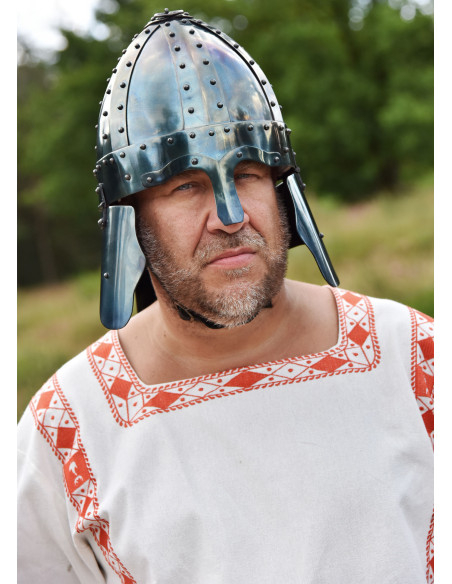 Casque romain Spangenhelm, IVe siècle...