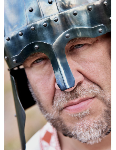 Casque romain Spangenhelm, IVe siècle...