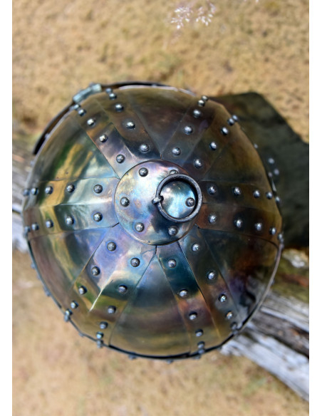 Casque romain Spangenhelm, IVe siècle...