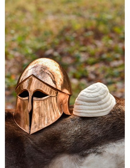 Casque corinthien en bronze de 1,2 mm