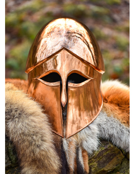 Casque corinthien en bronze de 1,2 mm