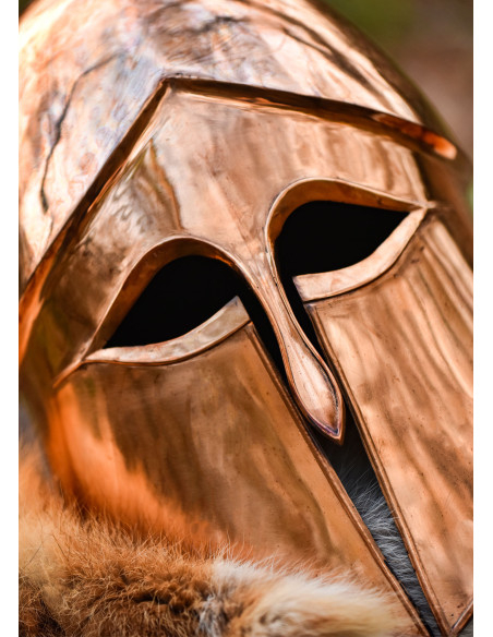 Casque corinthien en bronze de 1,2 mm